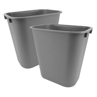 Poubelle - 6,3 gal (24L) - gris - paquet de 2-Poubelle