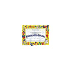 Hayes White Border Kindergarten Diploma Certificate, 8 1/2" X 11", 90 Pack (H-VA503)-Size: 8 1/2"(L) x 11"(W)