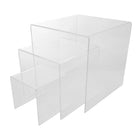Wamaco Acrylic Square Risers (37-1053)-Ideal for displaying jewelry or other merchandise