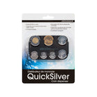 Merangue QuickSilver Coin Dispenser with Sun Visor Clip - Black (CH1129BL)-Dispenser can turn over to keep coins out of sight when not in use