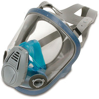 MSA Advantage 3000 Full Facepiece Respirator with Advantage Head Harness - Large-Full face respirator features state-of-the-art design to lower breathing resistance, while preset upper straps make it easy to put on/take off