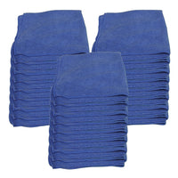Microfiber General Purpose Cloths - JS1616BU25 - 16" x 16" - 25/pkg-Multi Purpose Micro Fiber