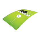 Swingline GBC UltraClear 3mm Laminating Pouches, Menu - Clear - 50 Pack-3 mm