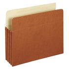 Staples File Pocket - 3.5" Expansion - Letter - 5 Pack-Recycled file pockets have 100% recycled fiber with 30% post consumer fiber