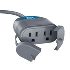 Geeni All Weather Outdoor DUO Dual Outlet Smart Wi-Fi Plug - Grey-Turn on your holiday lighting or individually schedule sprinklers, pumps or lighting to turn on or off at set times with the Geeni All Weather Outdoor DUO Dual Outlet Smart Wi-Fi Plug.