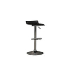 Plata Import Wendolyn Adjustable Stool, Black (ST-8109-B)-Bar Stool