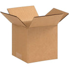 Staples Corrugated Shipping Box - 5" L x 5" W x 5" H - Kraft - 25 Pack-Brown/Kraft