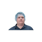 Zenith Safety - Bonnets bouffants, non tissé, bleu, grand, 2000/paquet-Bande élastique pour un ajustement optimal