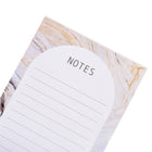 Gartner Studios Listpad - 9" x 4" - Marble - 2 Pack-50 sheets per pad