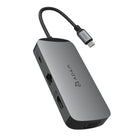 Adam Elements Casa X USB-C 10-in-1 Adapter - Space Grey-Expand the connectivity of your monitor with MST Technology.  Allows you to extend or mirror your screen across up to 3 displays simultaneously.