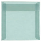 JAM Paper 8.5 x 8.5 Square Envelopes, Ocean Blue Translucent Vellum, 50 Pack (PACV532I)-Ocean blue translucent envelope