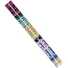 Musgrave Pencil Company "Pawsitively Awesome" #2 Pencils - 144 Pack (MUS2484D-12)-Hardness: #2 - soft