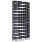 Metalware RK270 Boltless Shelving Unit, 13-Shelves, 36" x 12" x 76", Light Grey-Adjustable shelving system that provides high strength, yet economical storage capacity for your needs