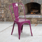 Chaise empilable en métal, intérieur/extérieur, violet (ET-3534-PUR-GG)-7