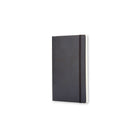 Moleskine Classic Plain Soft Cover Notebook, Black, 5" x 8.25"-Acid Free Paper