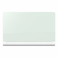 Quartet Horizon Premium Magnetic Glass Dry-Erase Board - 74" x 42"-Superior surface: tempered safety glass will not stain or ghost