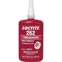 Loctite Threadlocker 262, Red, High, 250 Ml, Bottle-Colour: Red