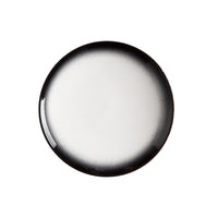 Maxwell & Williams Granite Coupe Plate - 10.5" - Black - 4 Pack-Dinnerware