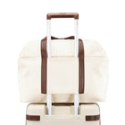 Samsonite 14.1" Virtuosa Weekender Bag - Off White-Multiple exterior pockets are perfect for storing items you want easy access to