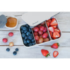 Minimal Natural Fiber Bento Box - 1000 ml - Set of 2-Leak-proof 3oz sauce container included keeps dressing mess-free and safe