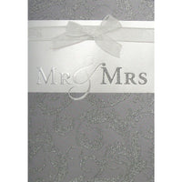 Rosedale Greeting Card, Wedding, Mr & Mrs-Printed on premium coated card stock