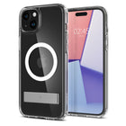 Spigen Slim Armor Essential S MagFit for iPhone 15 Plus - Crystal Clear-The MagFit is a magnetic ecosystem that covers all aspects of MagSafe