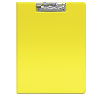 Davis Group Essential Clipboards - Yellow - 10 Pack-Clipboard with 50 sheet capacity