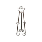 Futech E002 Iron Easel - 37" x 14" x 17 - Copper-Support bar 1-1/4"D
