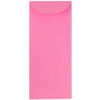 JAM Paper #12 Policy Envelopes - 4 3/4" x 11" - Ultra Pink - 1000 Pack (1531829B)-Colour: Ultra Pink