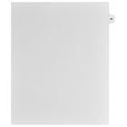 Mark Maker Legal Tabs - Letter Size - White - 1/15th cut - 25 tabs per package - 5 packages Pack - Number 62-White Single Tabs
