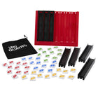 Mattel Games Uno Quatro-Plastic game base and tiles make the game durable and easy for travel.