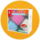 Sandtastik Classic Coloured Sand, 25 lb (11.3 kg) Box, Fluorescent Orange-Fine grain with natural sparkle throughout