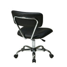 OSPHF Vista Task Office Chair, Black-360 degree swivel