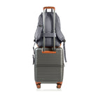 CHAMPS The Every Day Smart Waterproof Nylon Backpack with Charging Port - Grey-Dedicated soft touch pocket for glasses