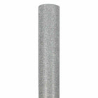 JAM Paper Gift Wrap - Glitter Wrapping Paper - 25 sq. ft. - Silver-Size: 25 Square Feet per roll (2.5 ft wide x 10 ft long)