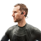 Shokz OpenSwim Waterproof Headphones - Cosmic Black-Comfortable Under Swim Cap