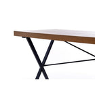 Can-Bramar 21 Stories Working Desk, Matte Black Frame w/Walnut Melamine Top, 30.63'' H x 45'' W x 24.25'' D (HP20990-MBSW)-Product Dimensions: 30.63'' H x 45'' W x 24.25'' D (77.8H x 114.4W x 54D cm)
