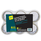 Seal-It All Purpose Clear Packing Tape - 48mm x 50m - 6 Pack-Packaging tape