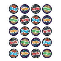 Teacher Created Resources Colourful Ladybugs Stickers Assorted Colours, 1440 Pack (TCR5462)-Incentive & Motivator Stickers