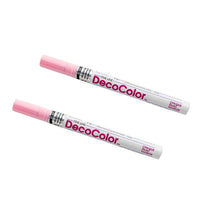Marvy Uchida Fine-Line Opaque Paint Markers - Blush Pink - 2 Pack-Colour: Blush Pink