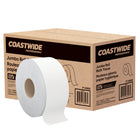 Coastwide Professional 2-Ply Jumbo Bathroom Tissue - 1 000' - 6 Pack-2-ply thickness provides extra strength and durability