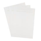 JAM Paper 7 1/2 x 10 1/2 Open End Catalogue Envelopes with Peel & Seal Closure, White, 100 Pack-Self-Adhesive Strip