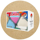 Sandtastik Classic Coloured Sand, 10 lb (4.5 kg) Box, Beach-Fine grain with natural sparkle throughout