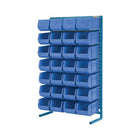 Kleton Stationary Bin Racks - Single-Sided - Rack/Bin Combination (CB654)-Capacity: 1680 lbs.