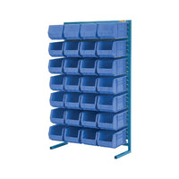 Kleton Stationary Bin Racks - Single-Sided - Rack/Bin Combination (CB654)-Capacity: 1680 lbs.