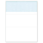 Deluxe Top Laser Cheque, Cyan, English, 8.5" x 11", 500 Pack (UCY9085-500)-Blank Cheque stock for use with Custom Accounting Software