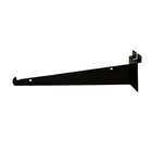 Can-Bramar Slatwall Shelf Bracket, 10", Black, 50 Pack-10" slatwall shelf bracket with knife edge
