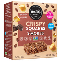 Healthy Crunch Crispy Squares - Smores - 22g - 6 Pack-School Approved