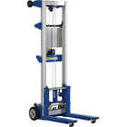 Vestil Winch-Operated Fork Lift Stacker, Standard Design, 117" Raised Height (A-LIFT-R-HP)-Lifting Capacity: 400 lbs.