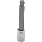 Dynamic Tools 3/8" Drive SAE Hex Head, 3/16" Long Ball Nose, Chrome Finish Socket-Size: 3/16"
